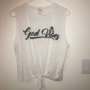 Good vibes tank top